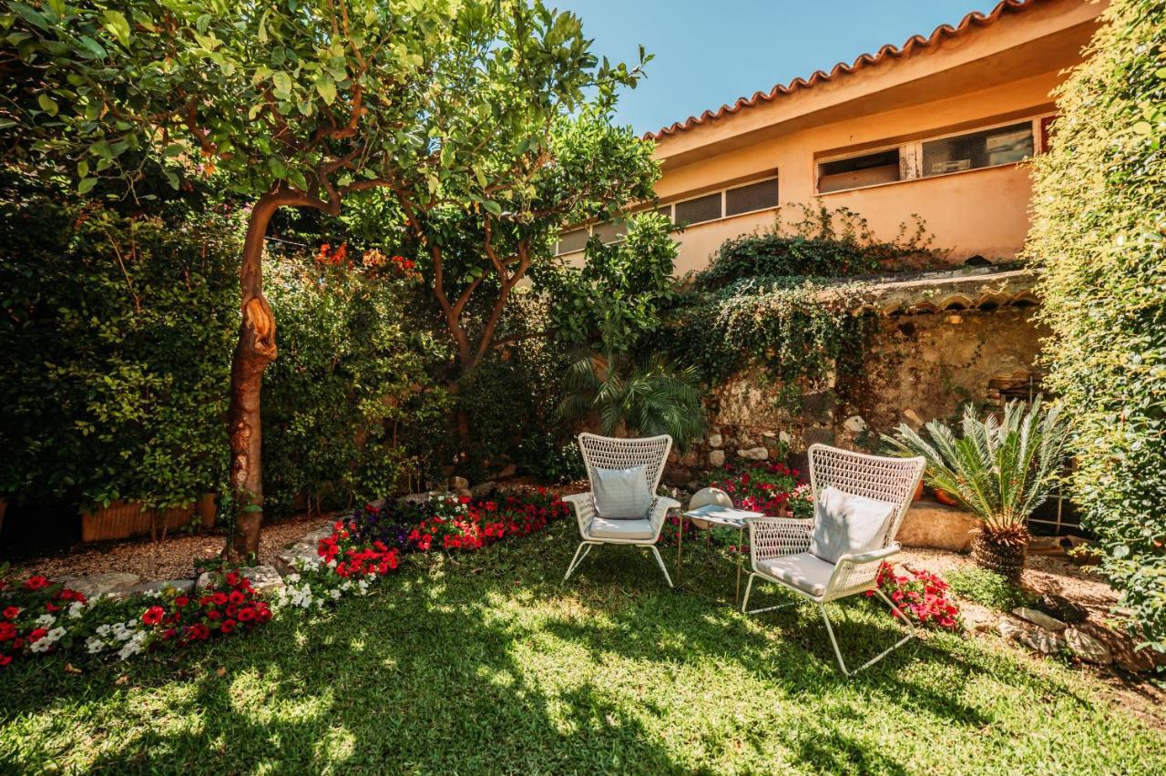 Private Villa At Villa Al Duomo 陶尔米纳 外观 照片